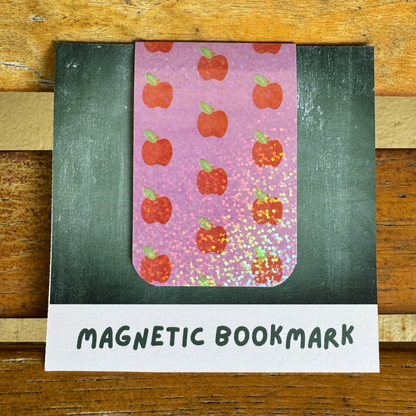 School Apple Magnetic Bookmark
