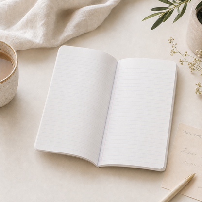 Handmade Vintage Car Notebook
