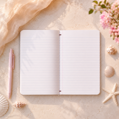 Handmade Surf Vibes Notebook