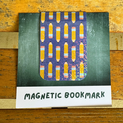 School Pencils Magnetic Bookmark