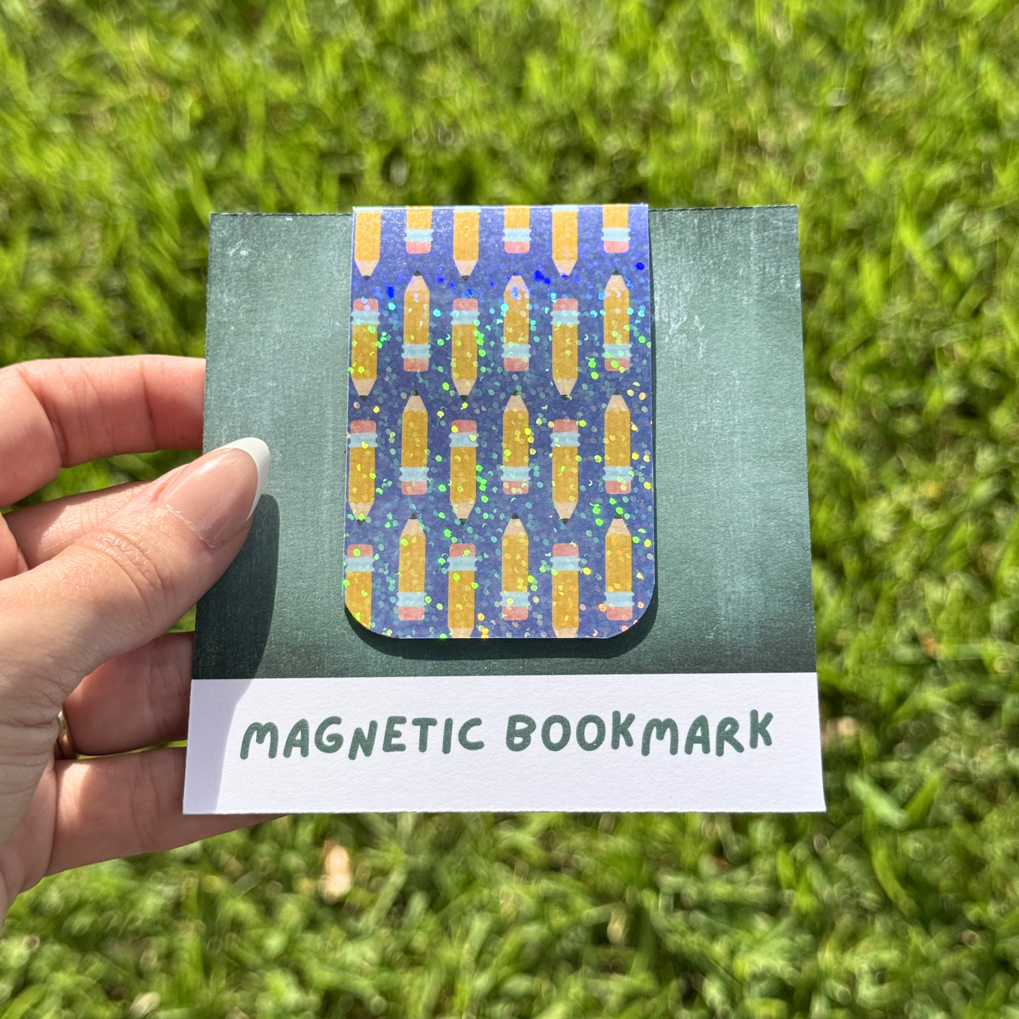 School Pencils Magnetic Bookmark