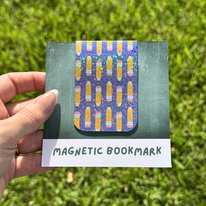 School Pencils Magnetic Bookmark