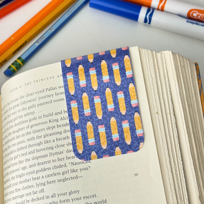 School Pencils Magnetic Bookmark